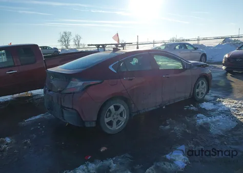 2017 Chevrolet Volt Lt из США, поврежденный, VIN 1G1RA6S52HU184483